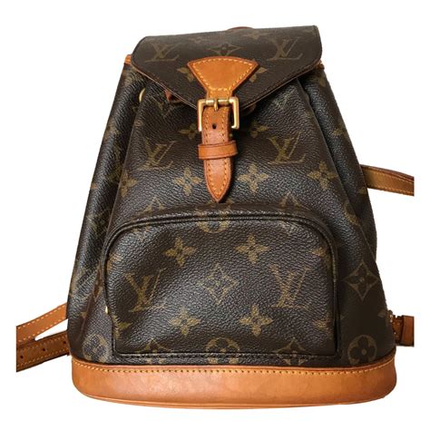 louis vuitton used backpack.